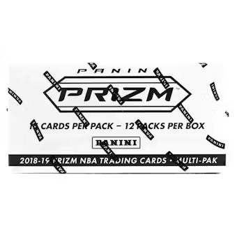 2018-19 Panini Prizm Basketball Multi Cello 12-Pack Box