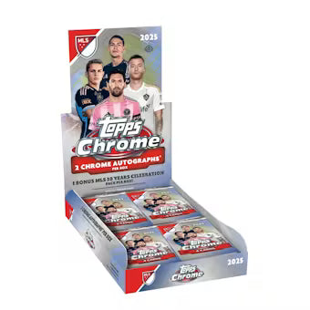 2025 Topps MLS Chrome Soccer Hobby Box