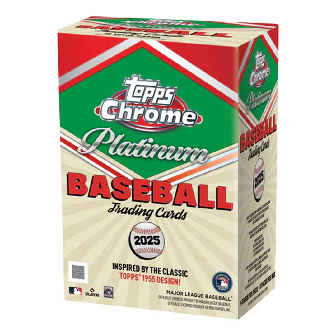 2025 Topps Chrome Platinum Anniversary Baseball Blaster Box – MN