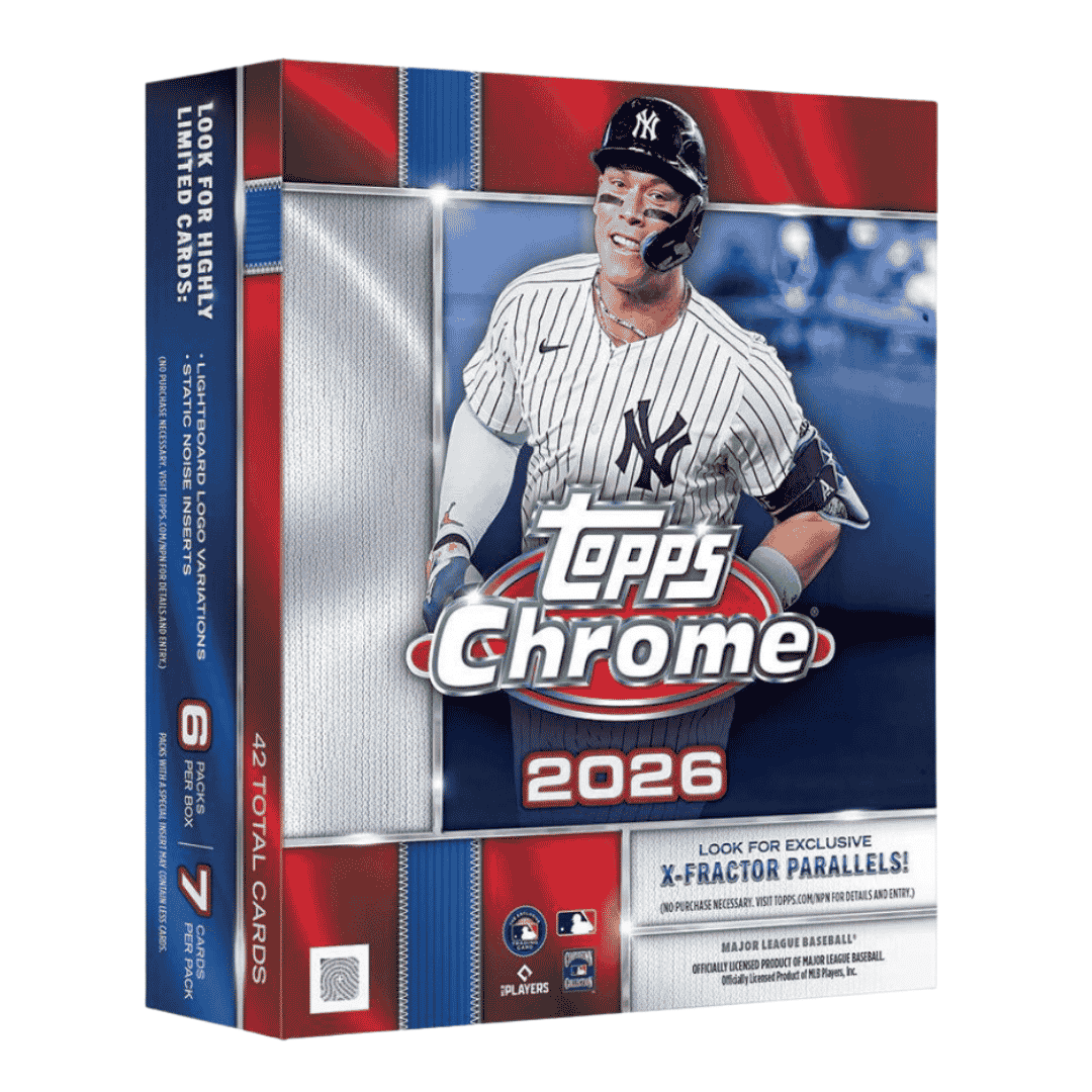 2026 Topps Chrome Baseball Mega Box