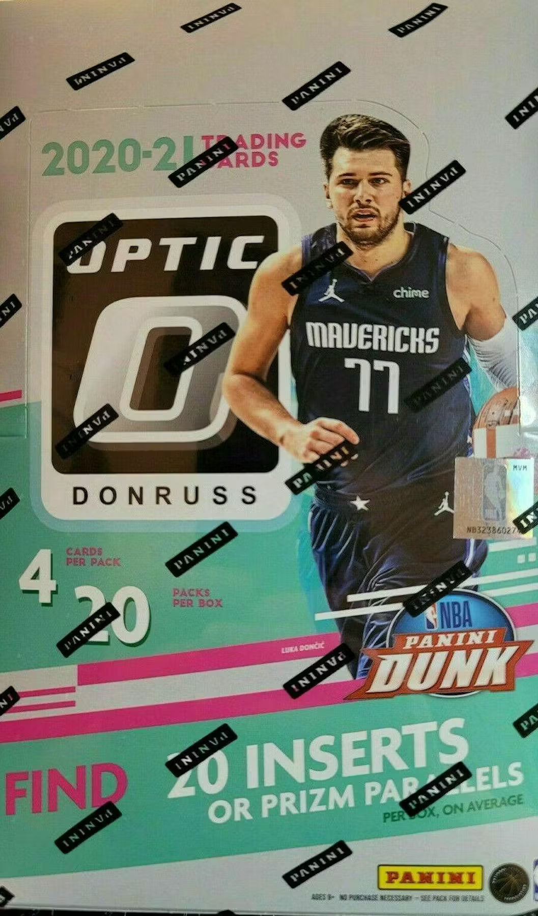 2020-21 Panini Donruss Optic Basketball Retail Box