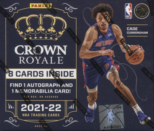 2021-22 Panini Crown Royale Basketball Hobby Box