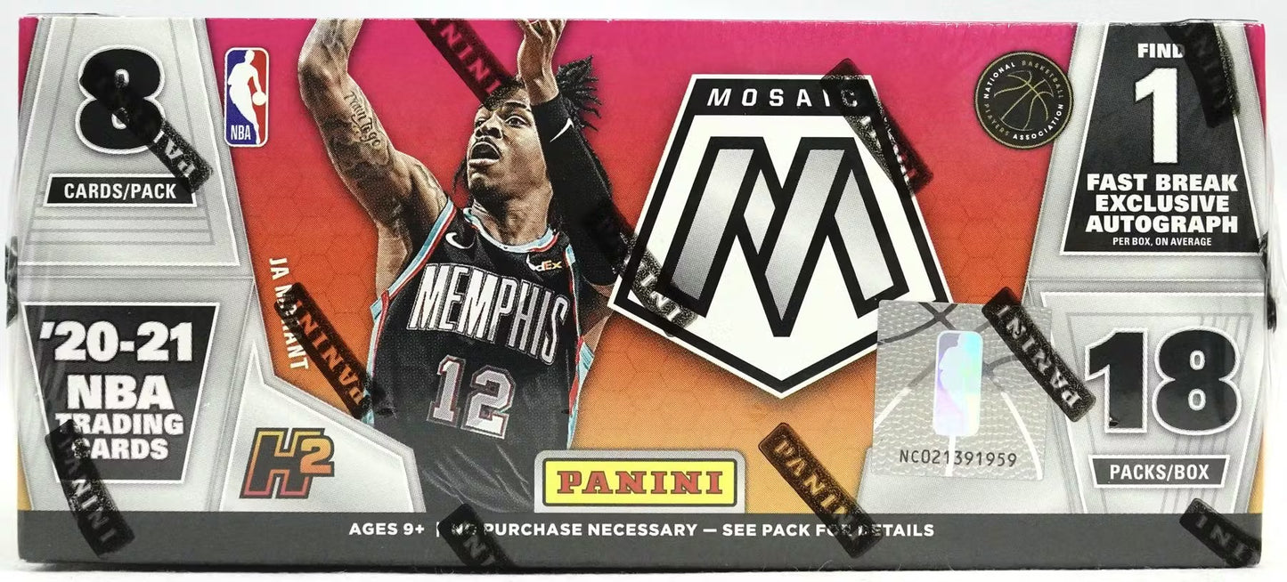 2020-21 Panini Mosaic Basketball Fast Break Box