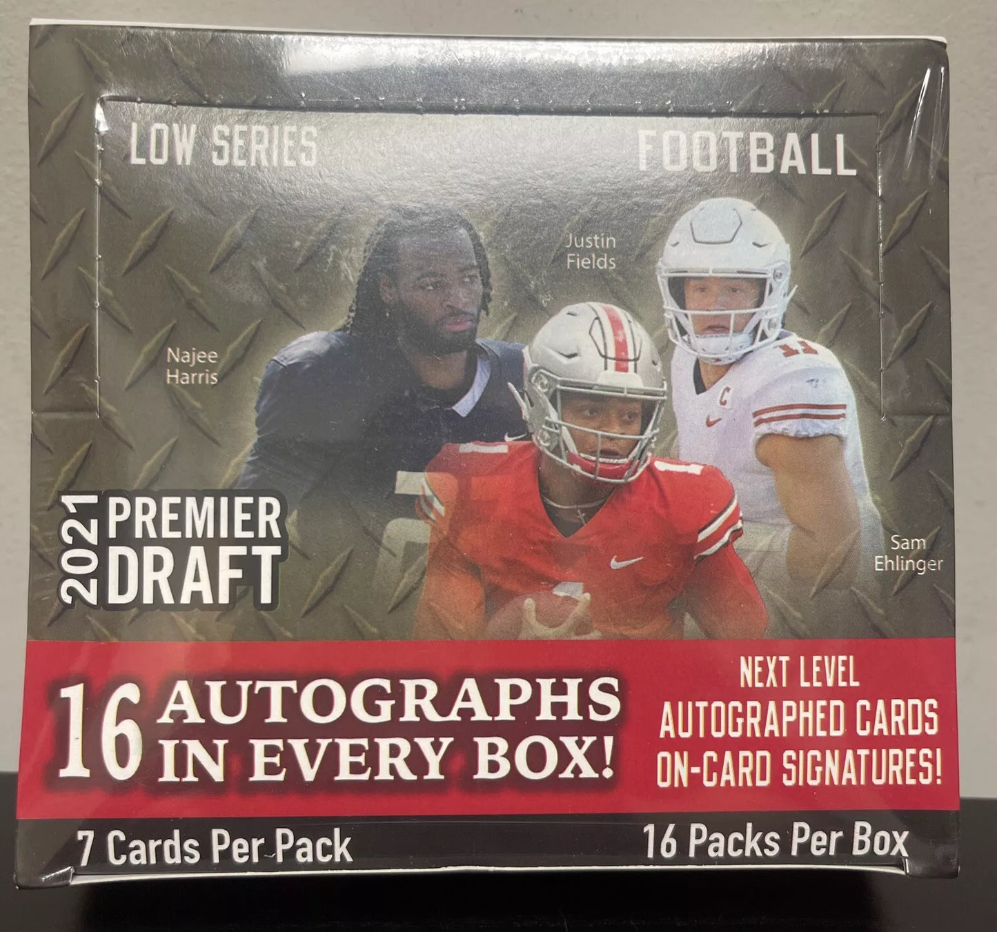 2021 Sage Hit Premier Draft Low Series Football Hobby Box
