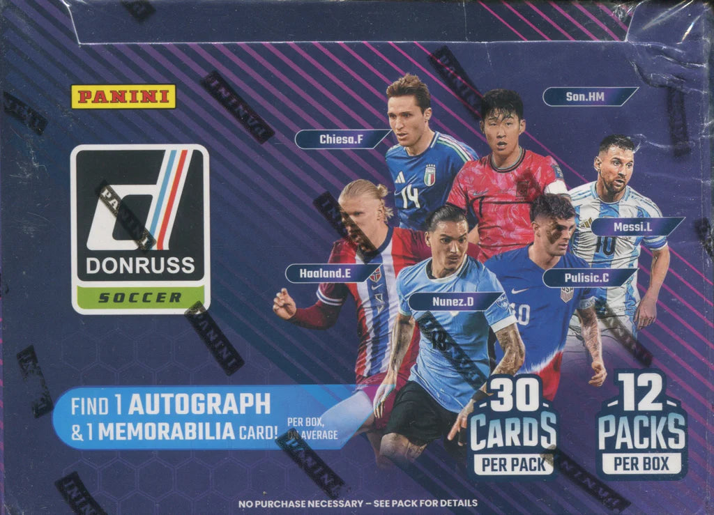 2024-25 Panini Donruss Soccer Hobby 12-Box Case