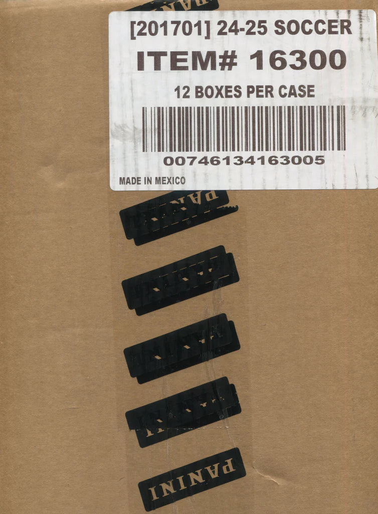 2024-25 Panini Donruss Soccer Hobby 12-Box Case