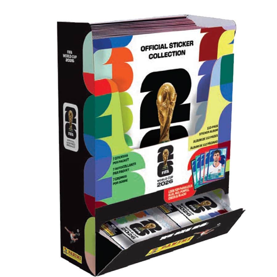 2026 Panini FIFA World Cup Soccer Sticker Combo Box