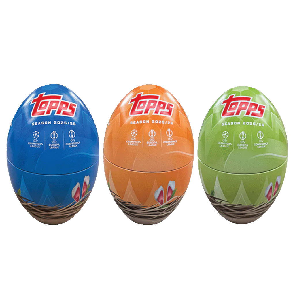 2025-26 Topps UEFA Club Competitions Soccer Spring Tin