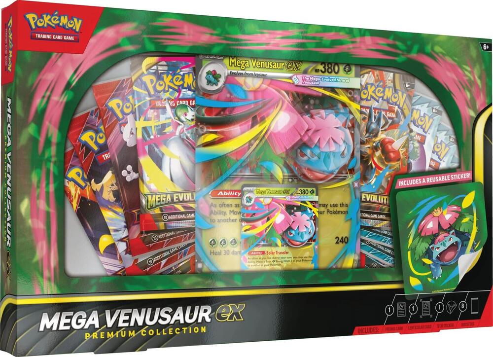 Pokemon Mega Venusaur EX Premium Collection Box