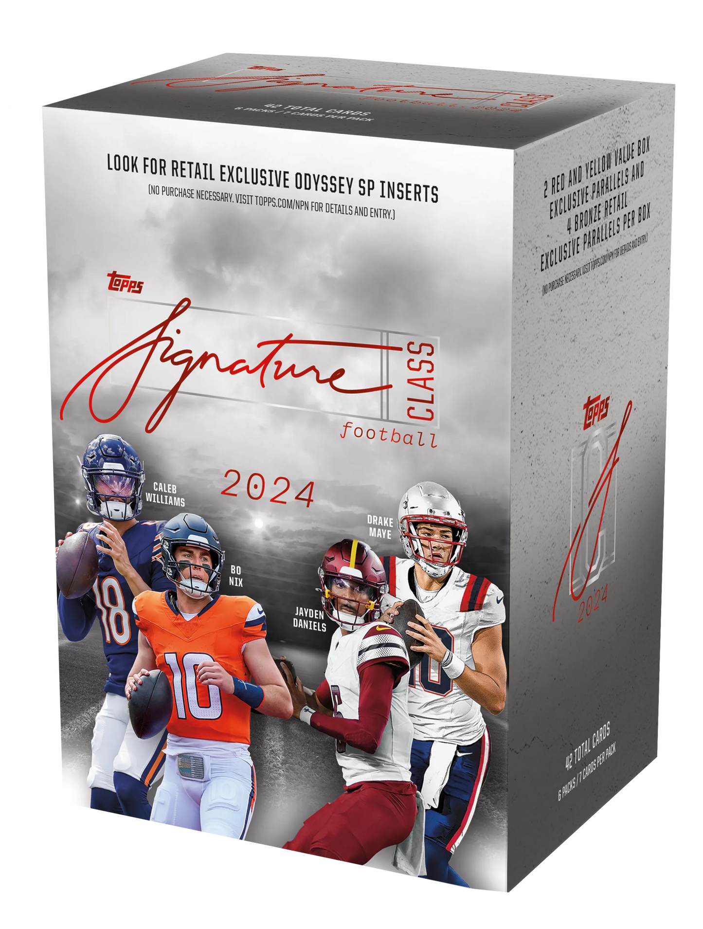2024 Topps Signature Class Football Blaster 40-Box Case