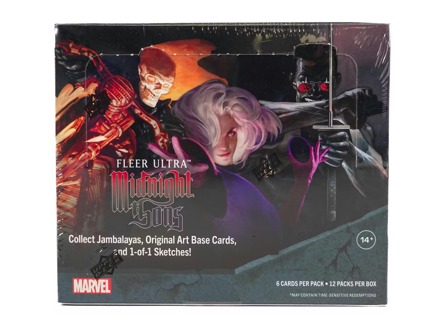 2023 Upper Deck Fleer Ultra Marvel Midnight Sons Hobby Box