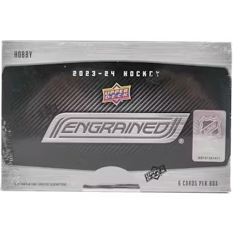2023-24 Upper Deck Engrained Hockey Hobby Box