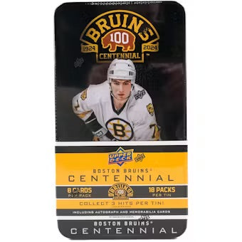 2023-24 Upper Deck Boston Bruins Centennial Hockey Hobby Box