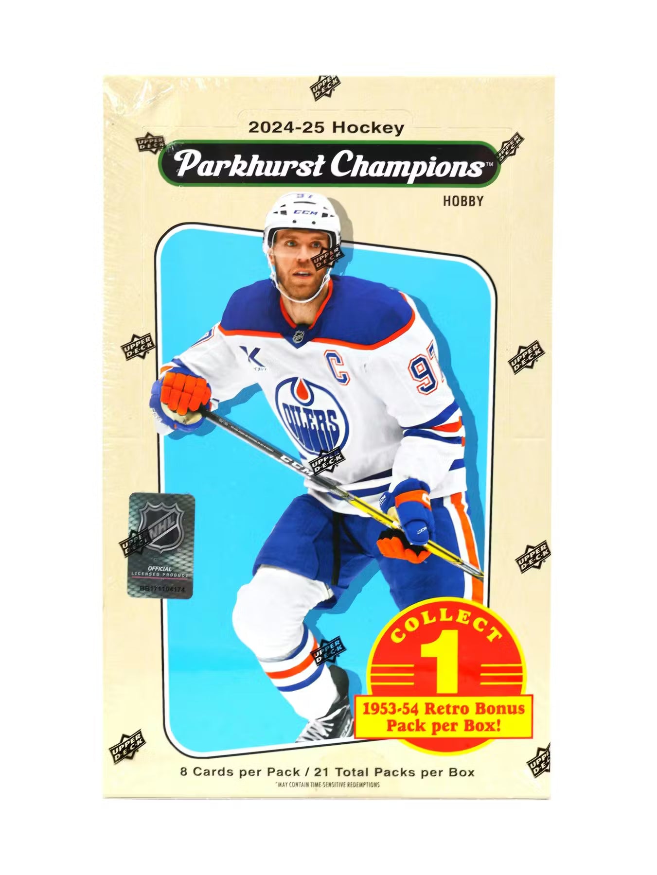 2024-25 Upper Deck Parkhurst Champions Hockey Hobby Box