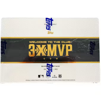 2025 Topps Welcome To The Club: Shohei Ohtani 3X MVP Baseball Box