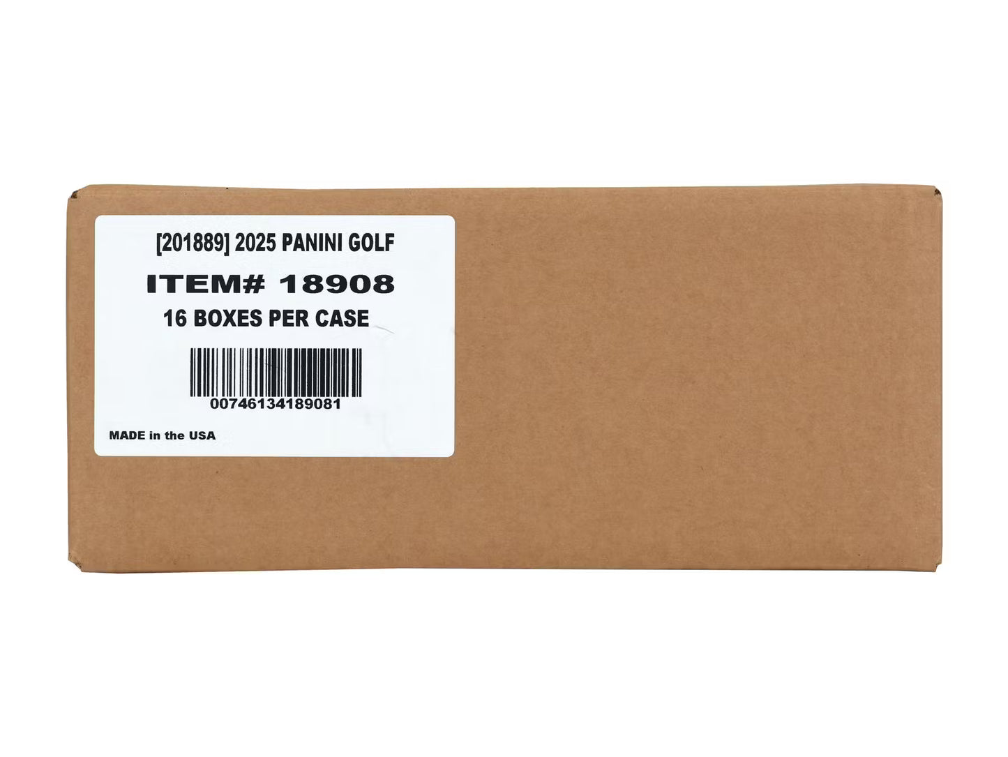 2025 Panini Prizm LIV Golf Hobby 16-Box Case