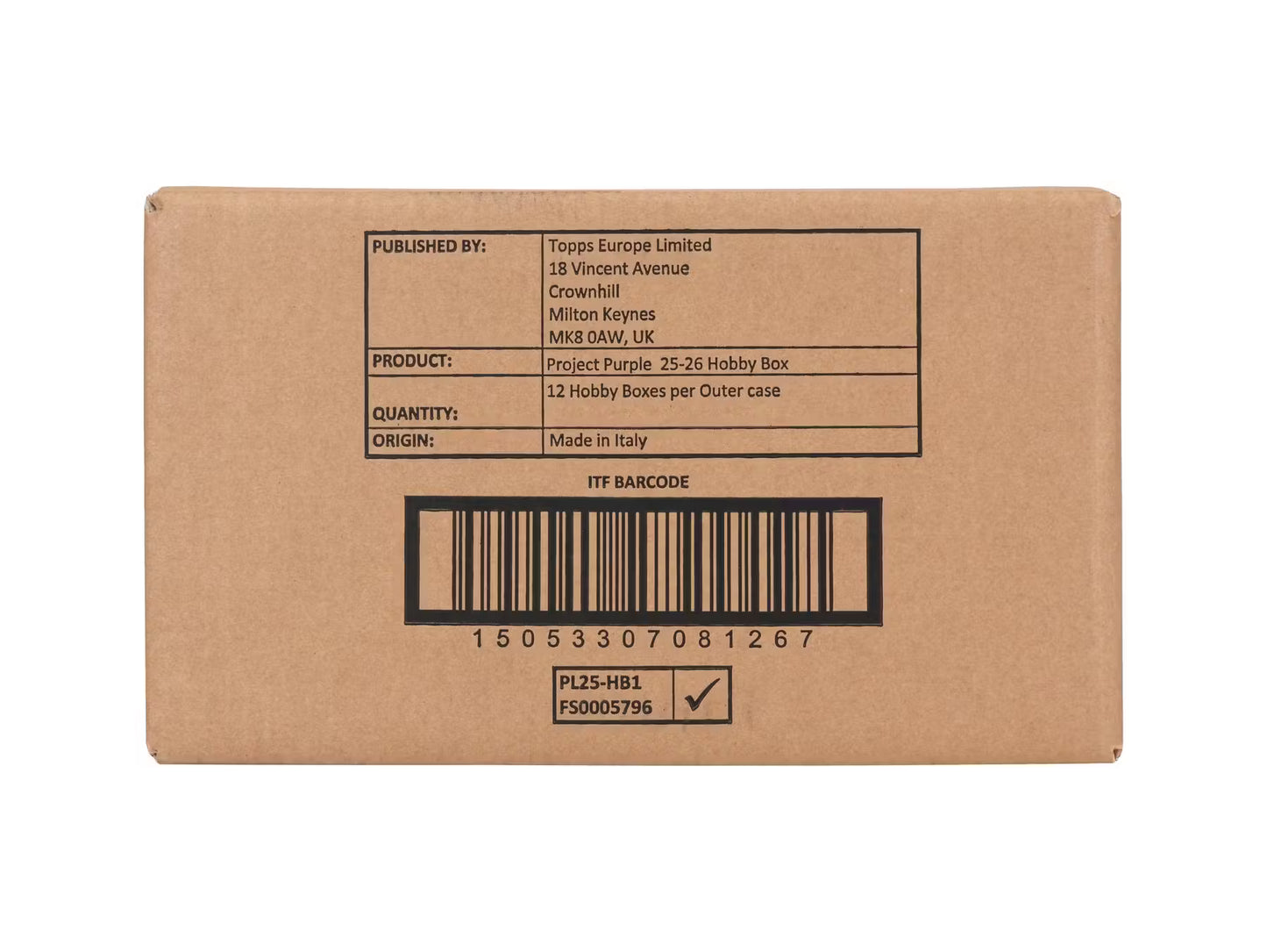 2026 Topps Premier League Soccer Hobby 12-Box Case