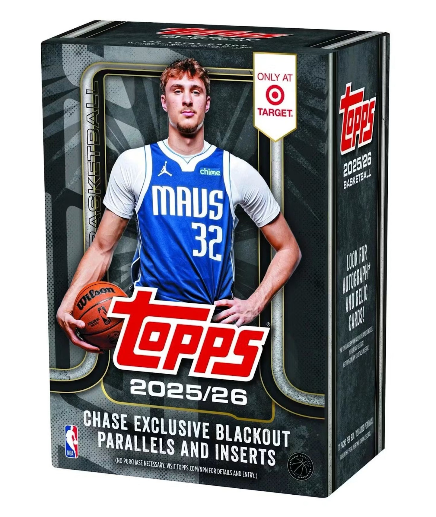 2025-26 Topps Basketball Blackout Blaster Box