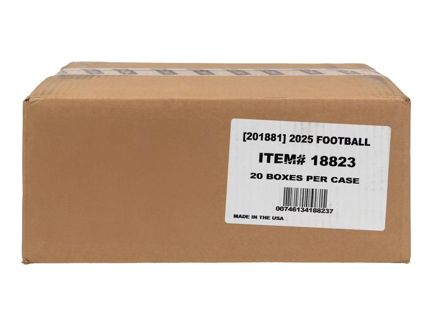 2025 Panini Donruss Optic Football H2 20-Box Case