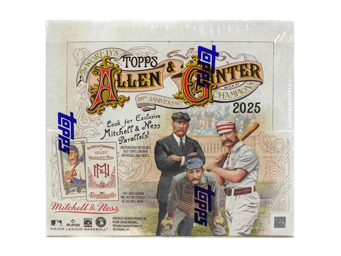 2025 Topps Allen & Ginter Baseball Mitchell & Ness Edition Hobby Box
