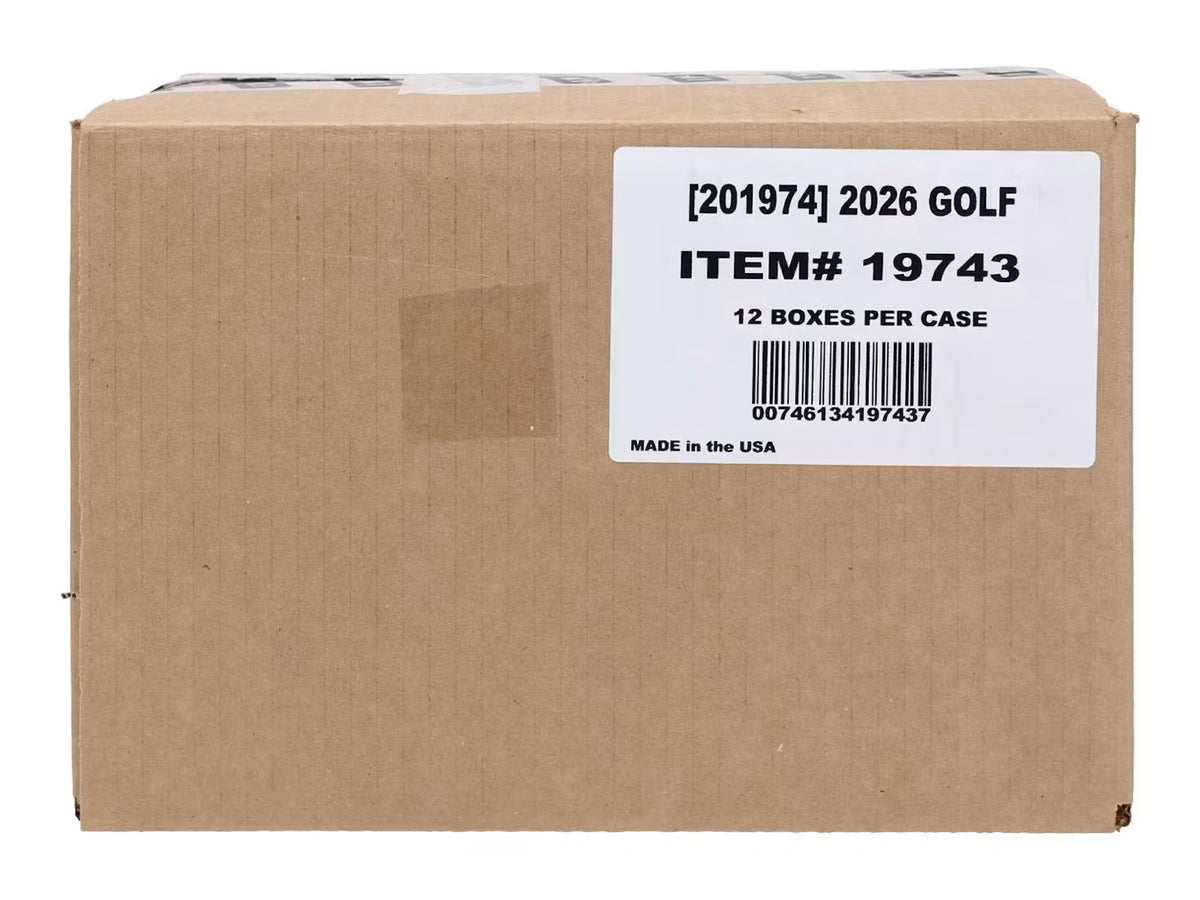 2026 Panini Contenders LIV Golf Hobby 12-Box Case