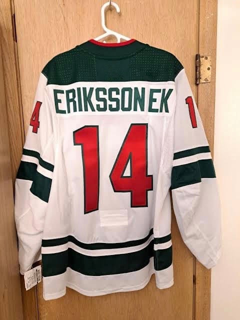 Joel Eriksson Ek White Jersey