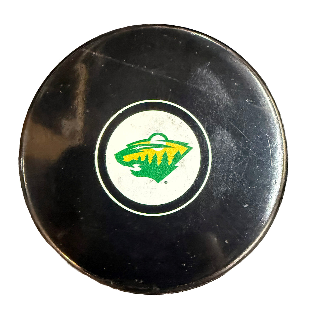 Minnesota Wild Reverse Retro Hockey Puck