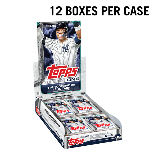 2025 Topps Series 1 Baseball Hobby 12-Box Case