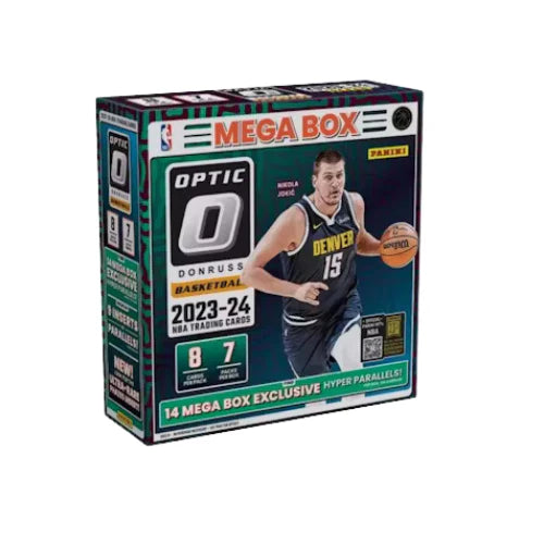 2023-24 Panini Donruss Optic Basketball Mega Box (Hyper Pink Prizms)