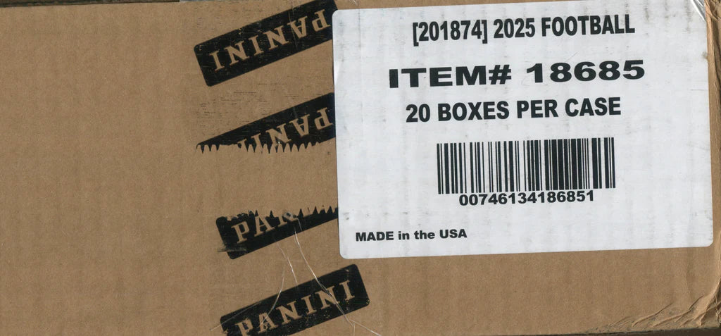 2025 Panini Absolute Football Hobby Blaster 20-Box Case
