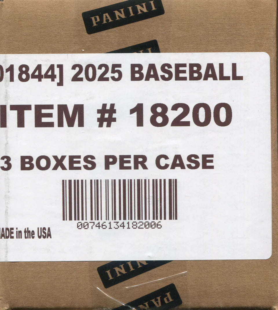 2025 Panini Impeccable Baseball Hobby 3-Box Case