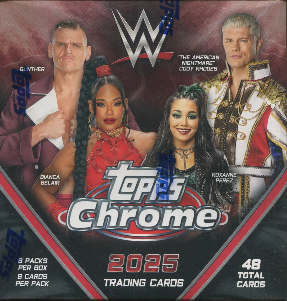 2025 Topps Chrome WWE Mega Box