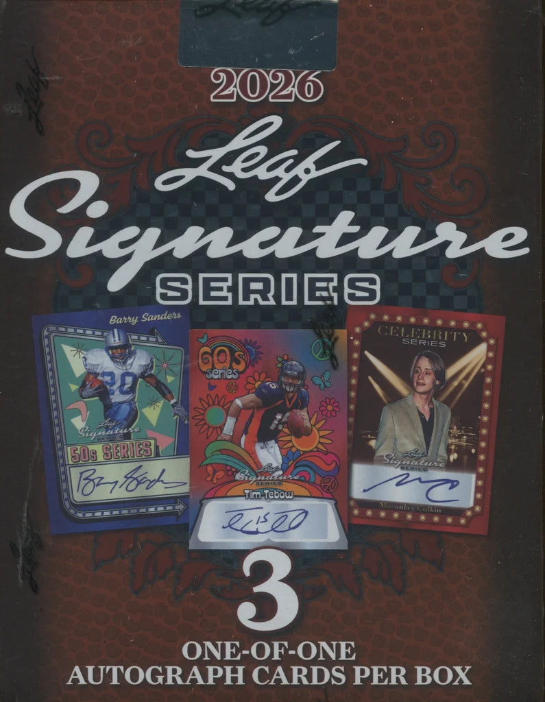 2026 Leaf Metal Signature Series Sports Box