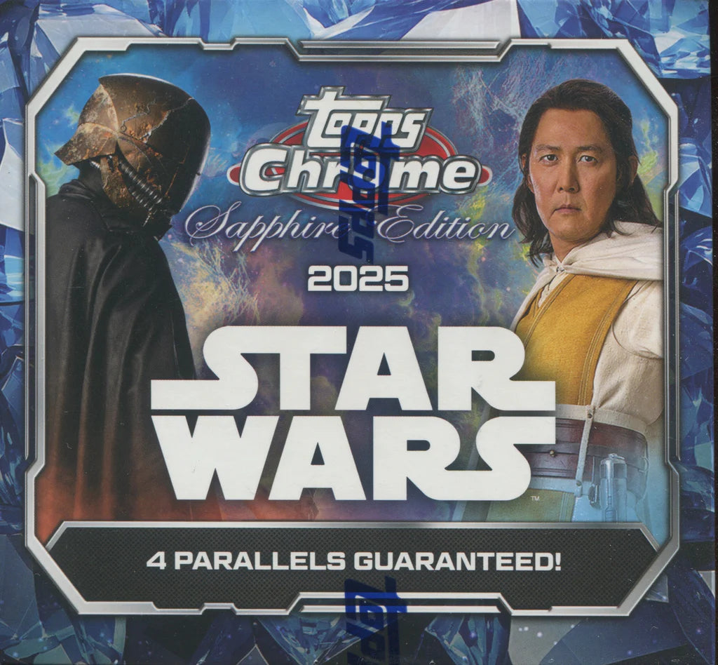 2025 Topps Star Wars Chrome Sapphire Edition Box