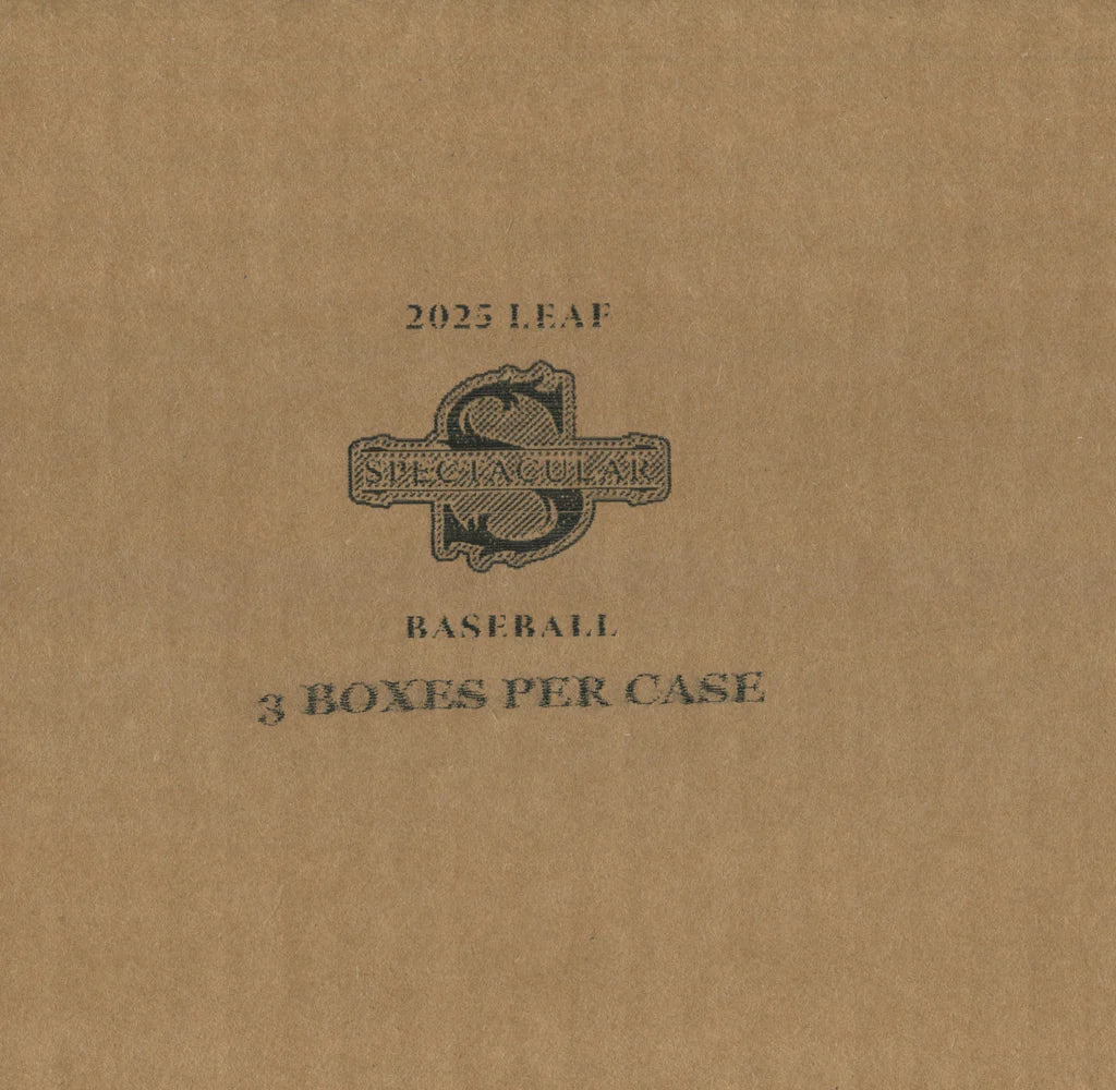 2025 Leaf Spectacular Baseball 3-Box Case