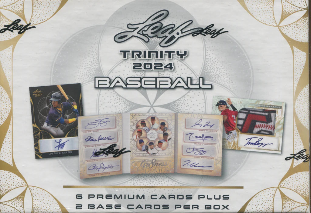 2024 Leaf Trinity Baseball Hobby Box