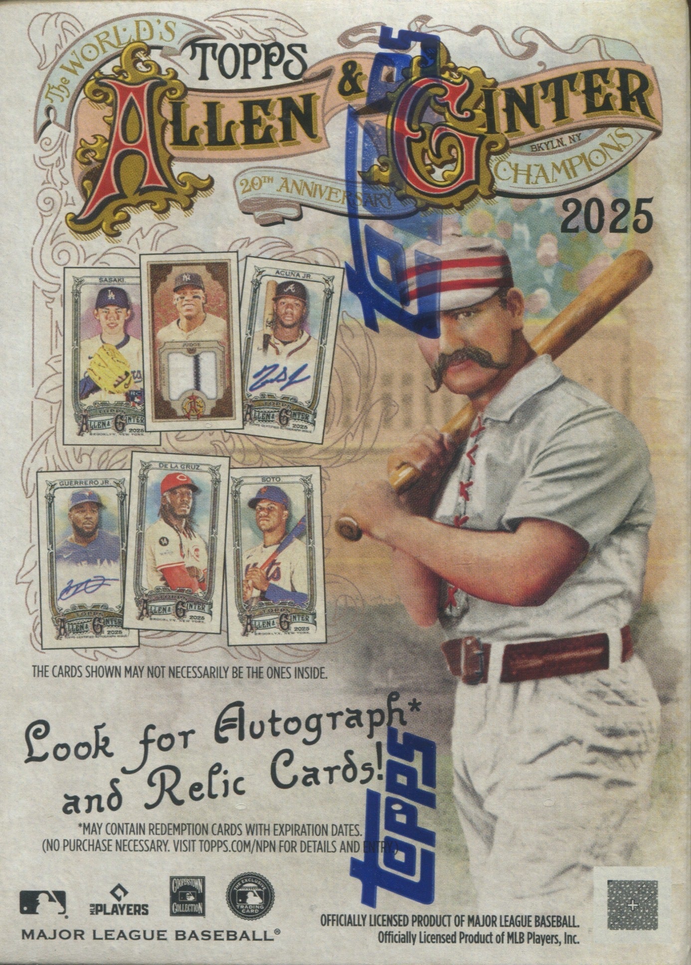 2025 Topps Allen & Ginter Baseball Blaster Box
