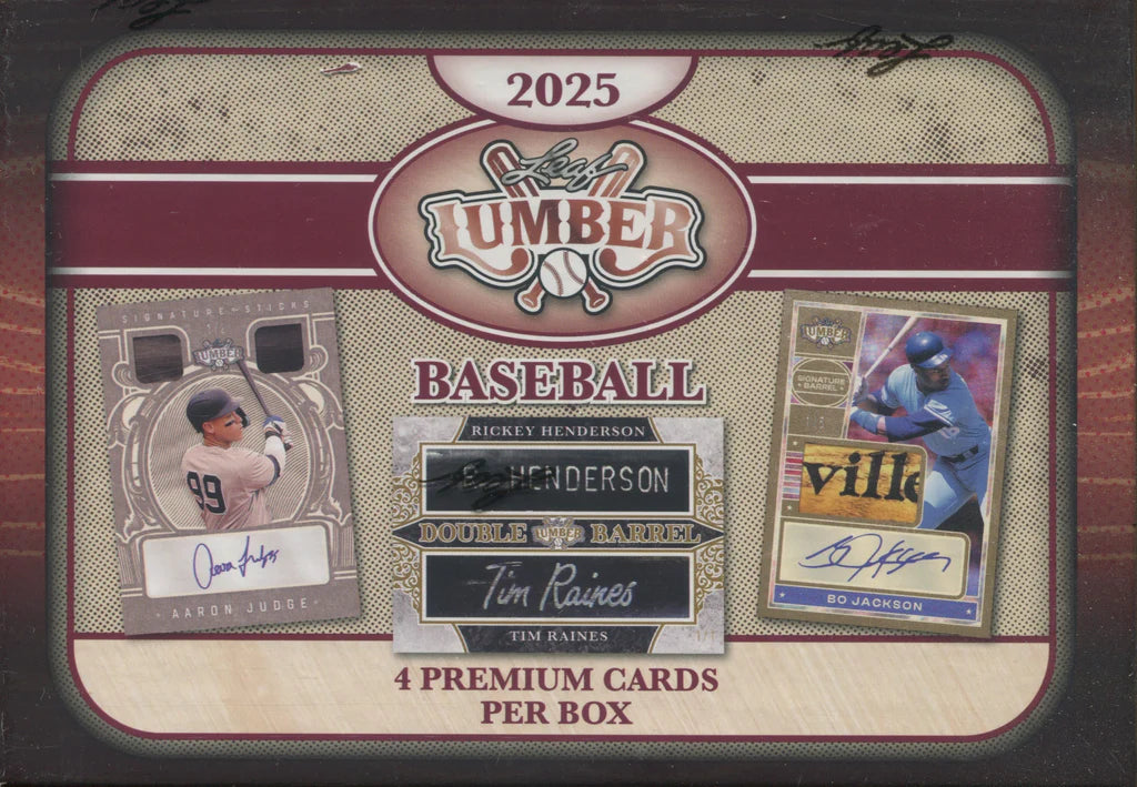 2025 Leaf Lumber Baseball Hobby Box
