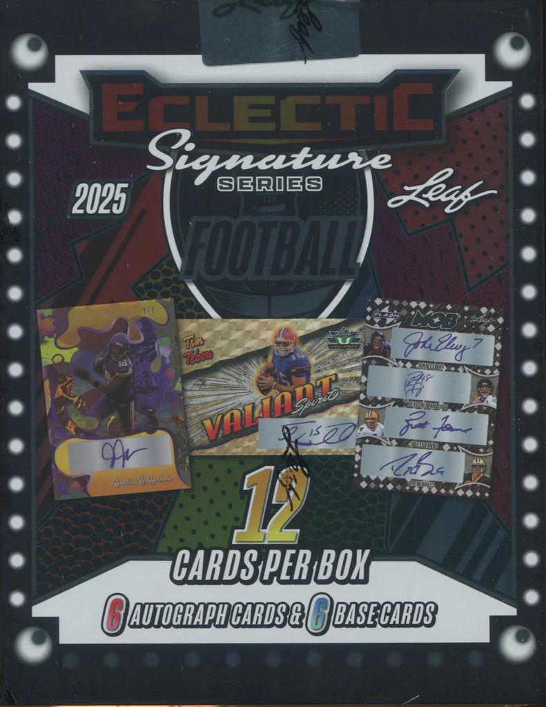 2025 Leaf Eclectic Signature Series Football Hobby Box