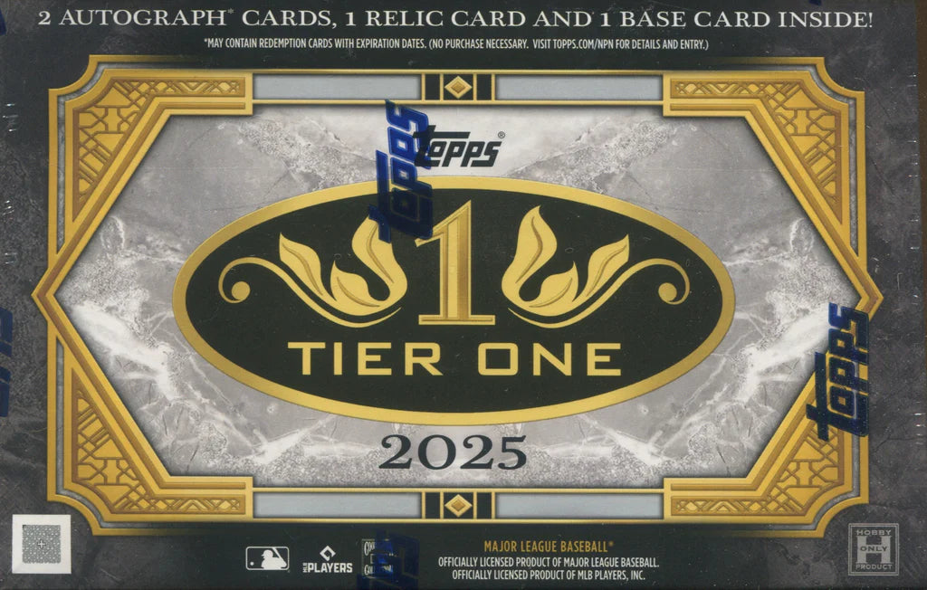2025 Topps Tier One Baseball Hobby Box