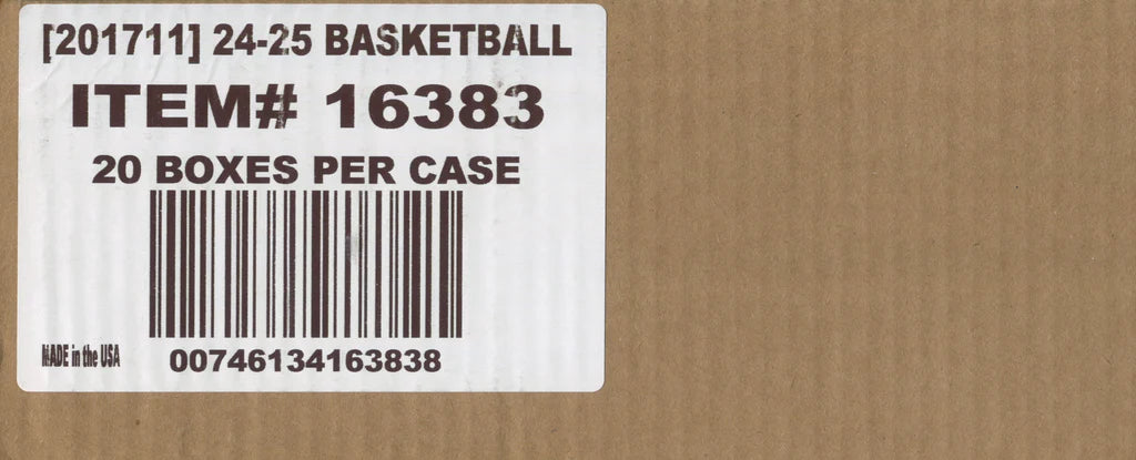 2024-25 Panini Donruss Basketball Choice 20-Box Case