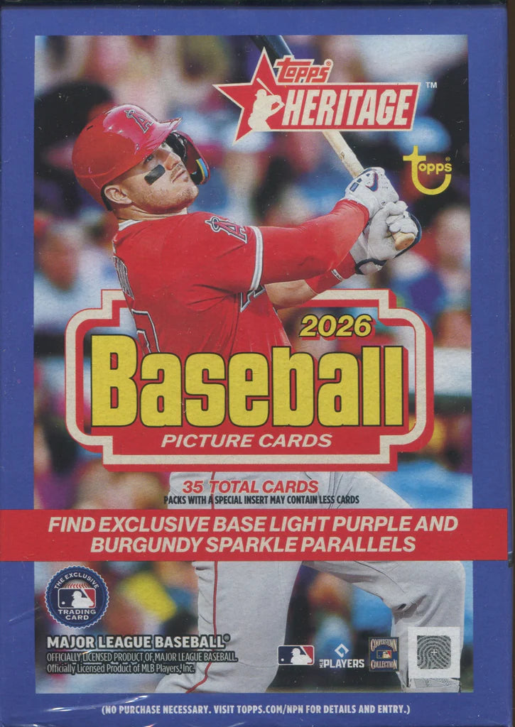 2026 Topps Heritage Baseball Hanger Box