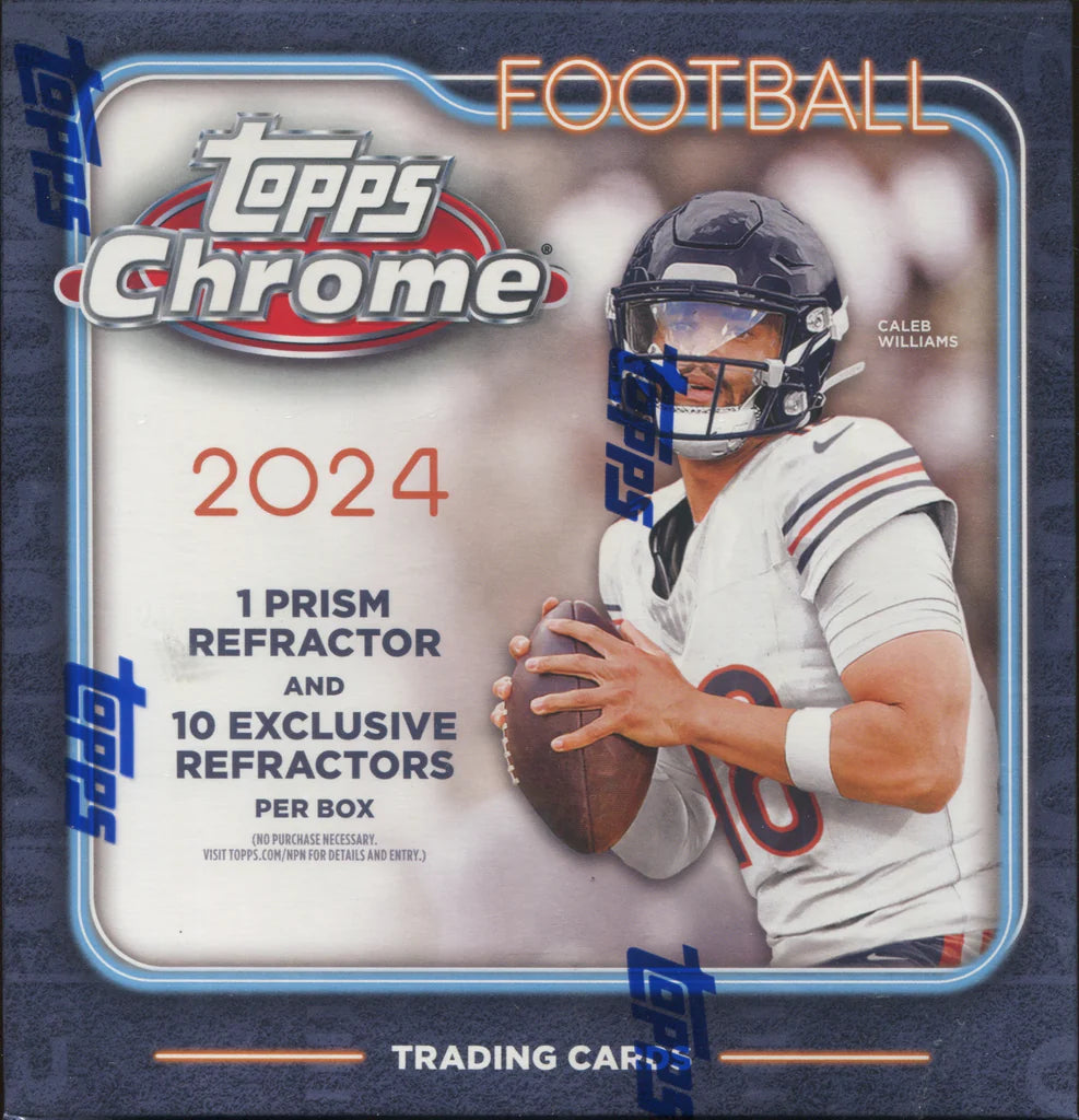 2024 Topps Chrome Football Mega Box