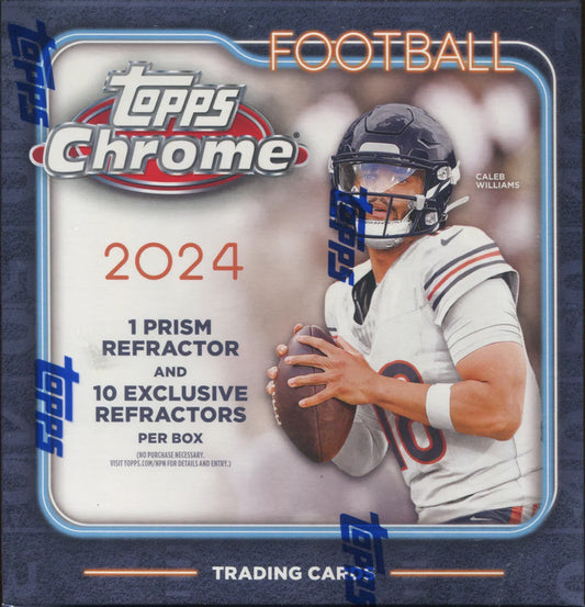 2024 Topps Chrome Football Mega Box