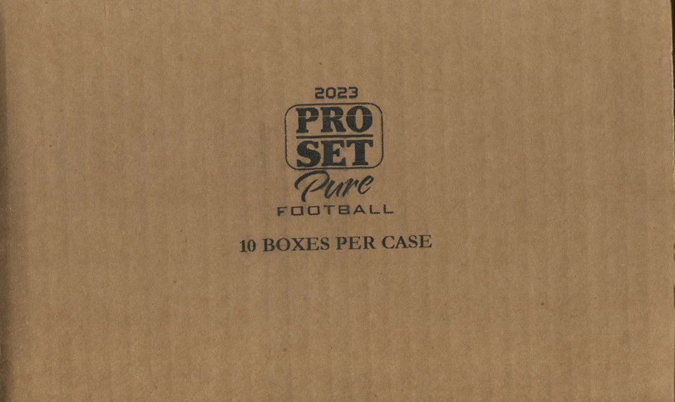 2023 Pro Set Pure Football 10-Box Case