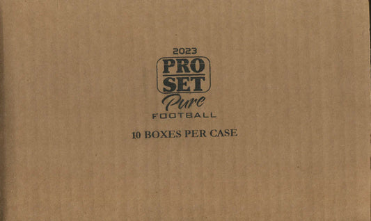2023 Pro Set Pure Football 10-Box Case