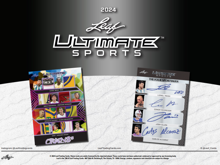 2024 Leaf Ultimate Sports Hobby Box