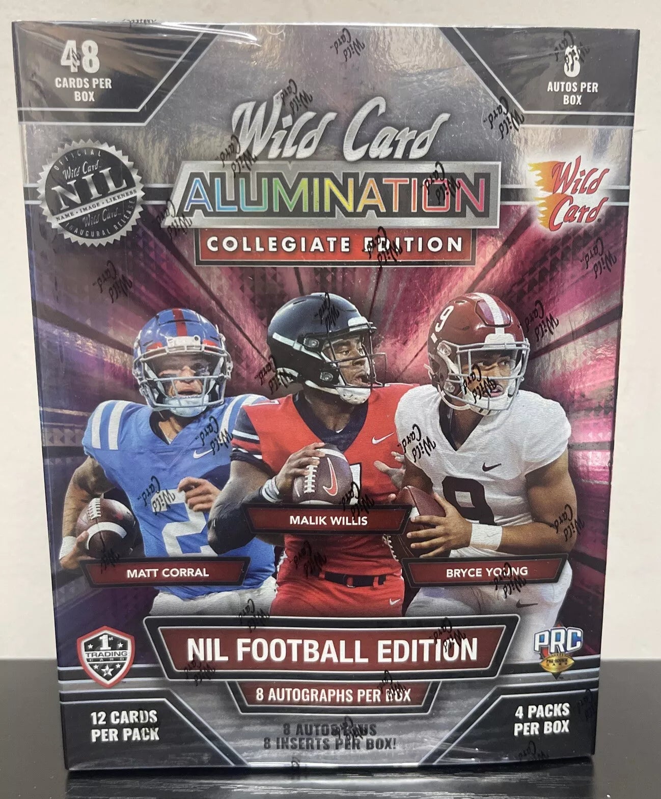 2022 Wild Card Alumination NIL Football Collegiate Edition Hobby Box