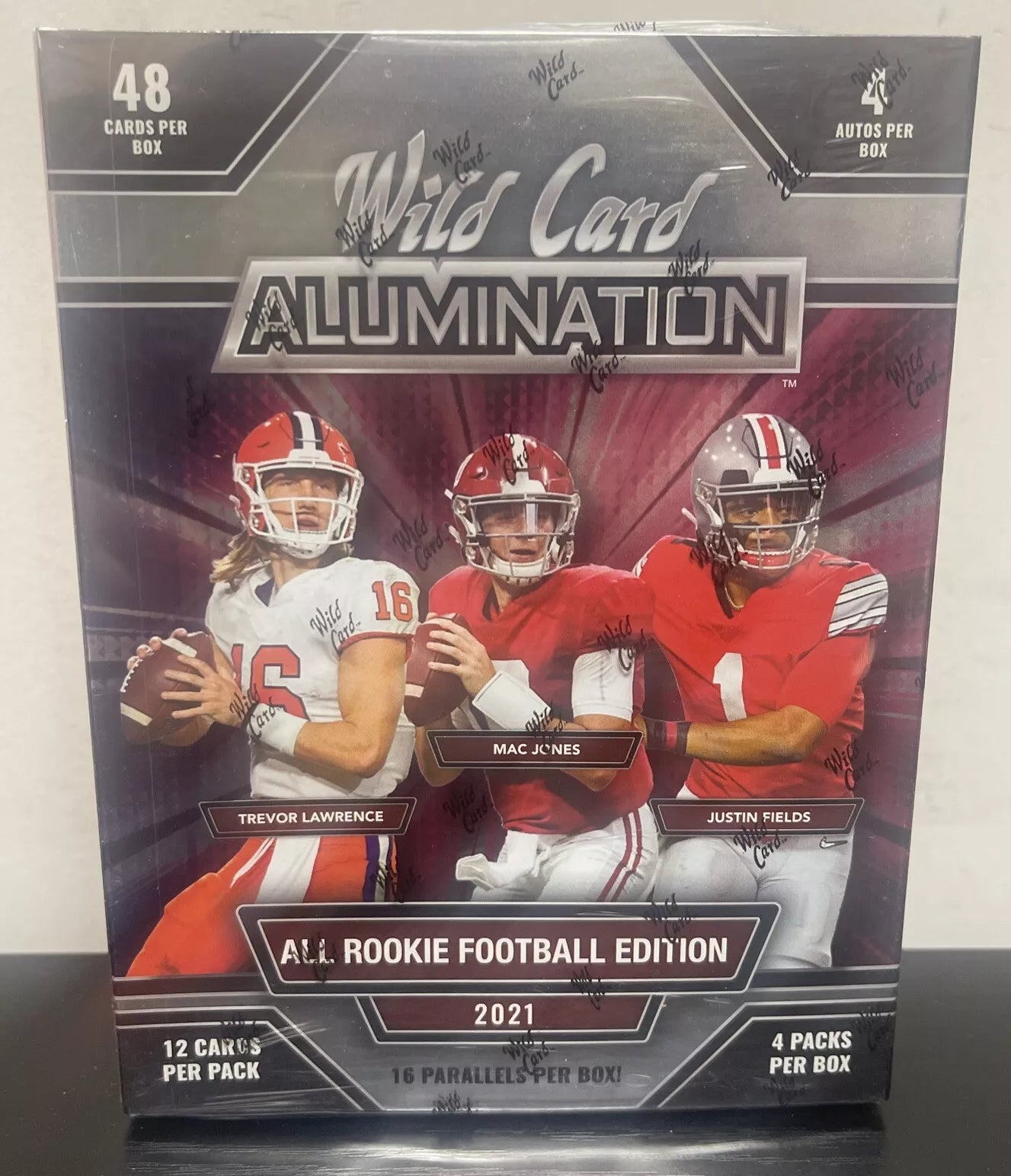 2021 Wild Card Alumination Football Hobby Box