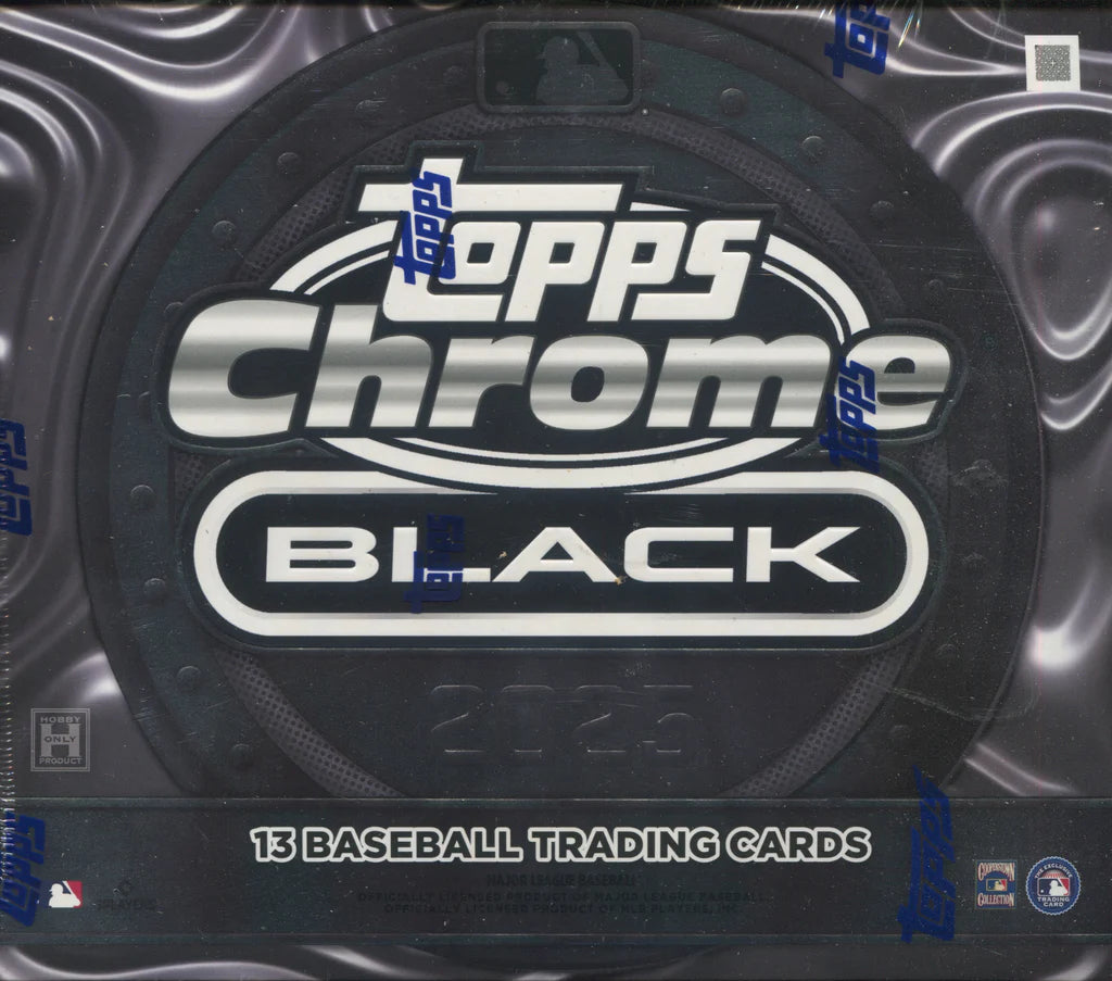 2025 Topps Chrome Black Baseball Hobby Box
